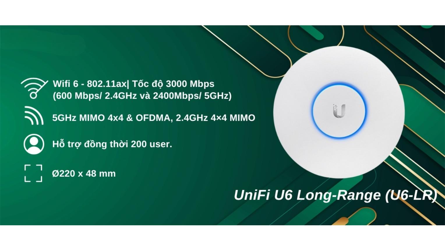UniFi U6 Long-Range (U6-LR)