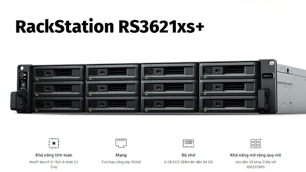 NAS Synology RS3621xs+