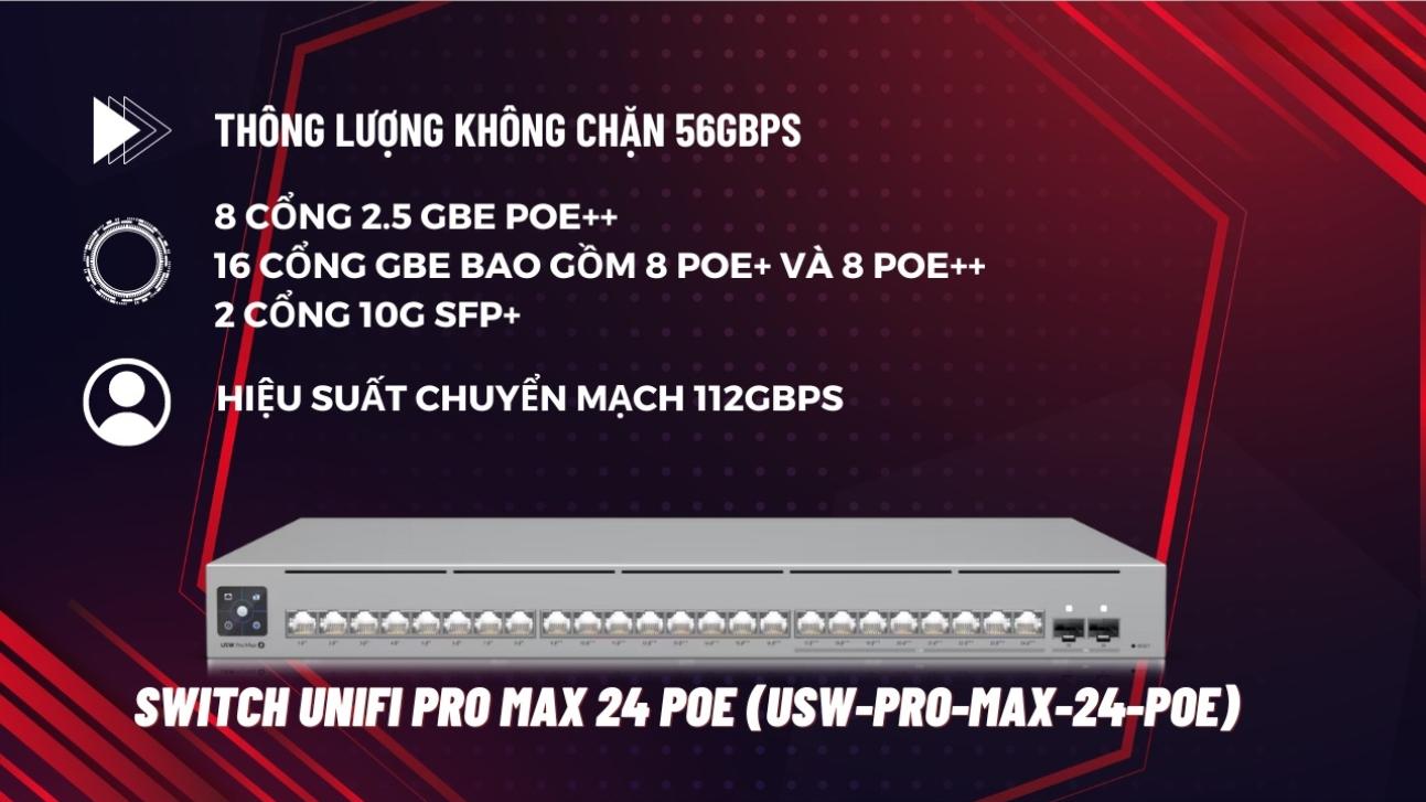 Switch UniFi Pro Max 24 PoE 