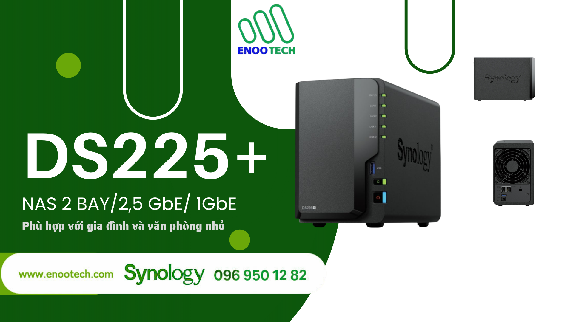Thiết bị lưu trữ Synology DS225+