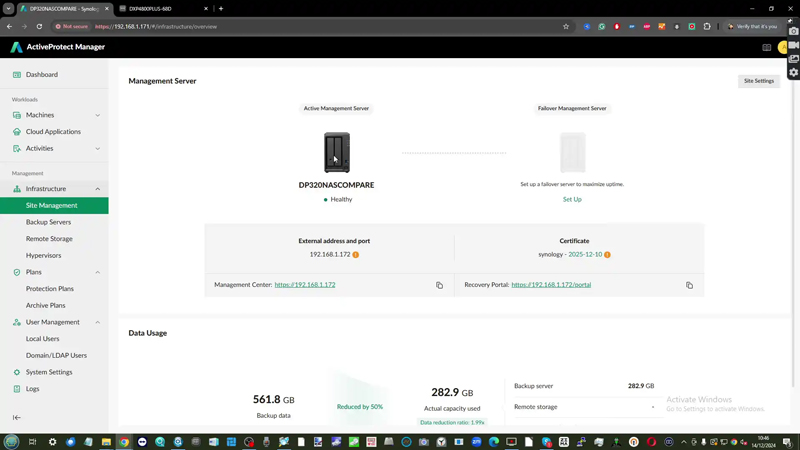 Synology ActivePRotect DP320