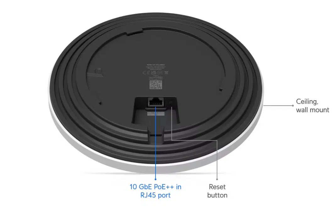 U7 Pro XGS được nâng cấp một cổng Ethernet đa gigabit