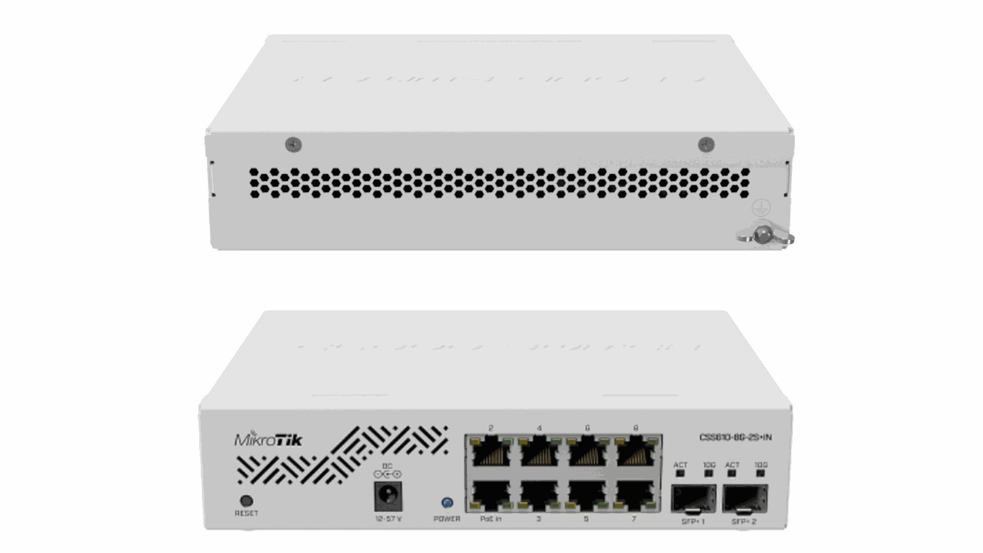 Switch MikroTik CSS610-8G-2S+IN