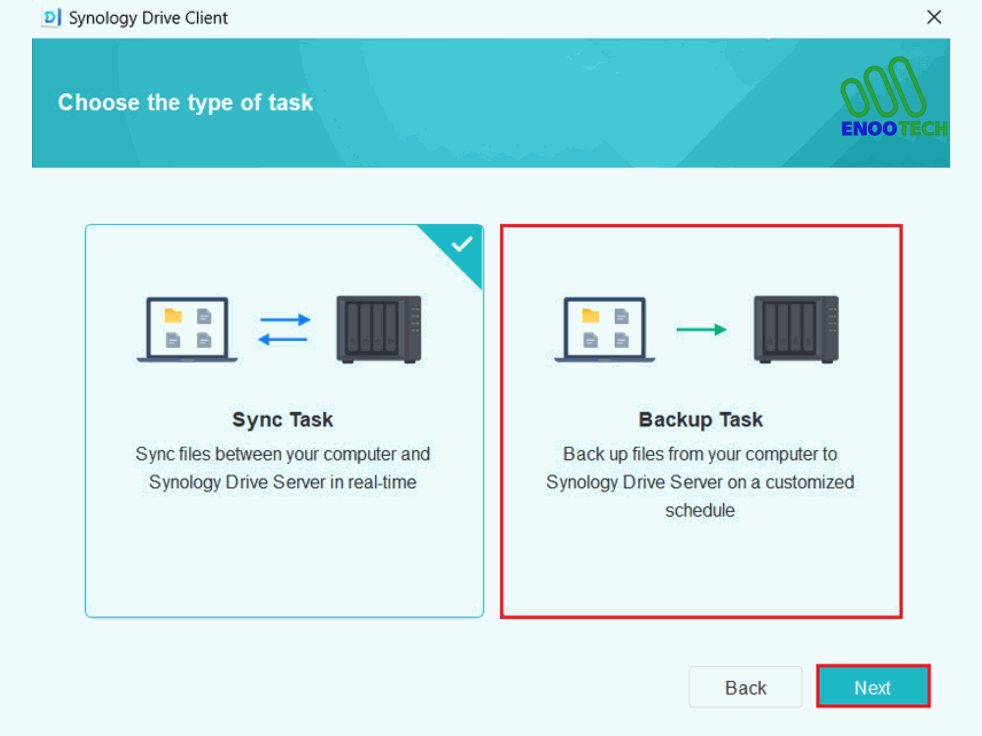 Hướng Dẫn Backup Dữ Liệu Từ Máy Tính Cá Nhân Lên NAS Synology Nhanh Chóng