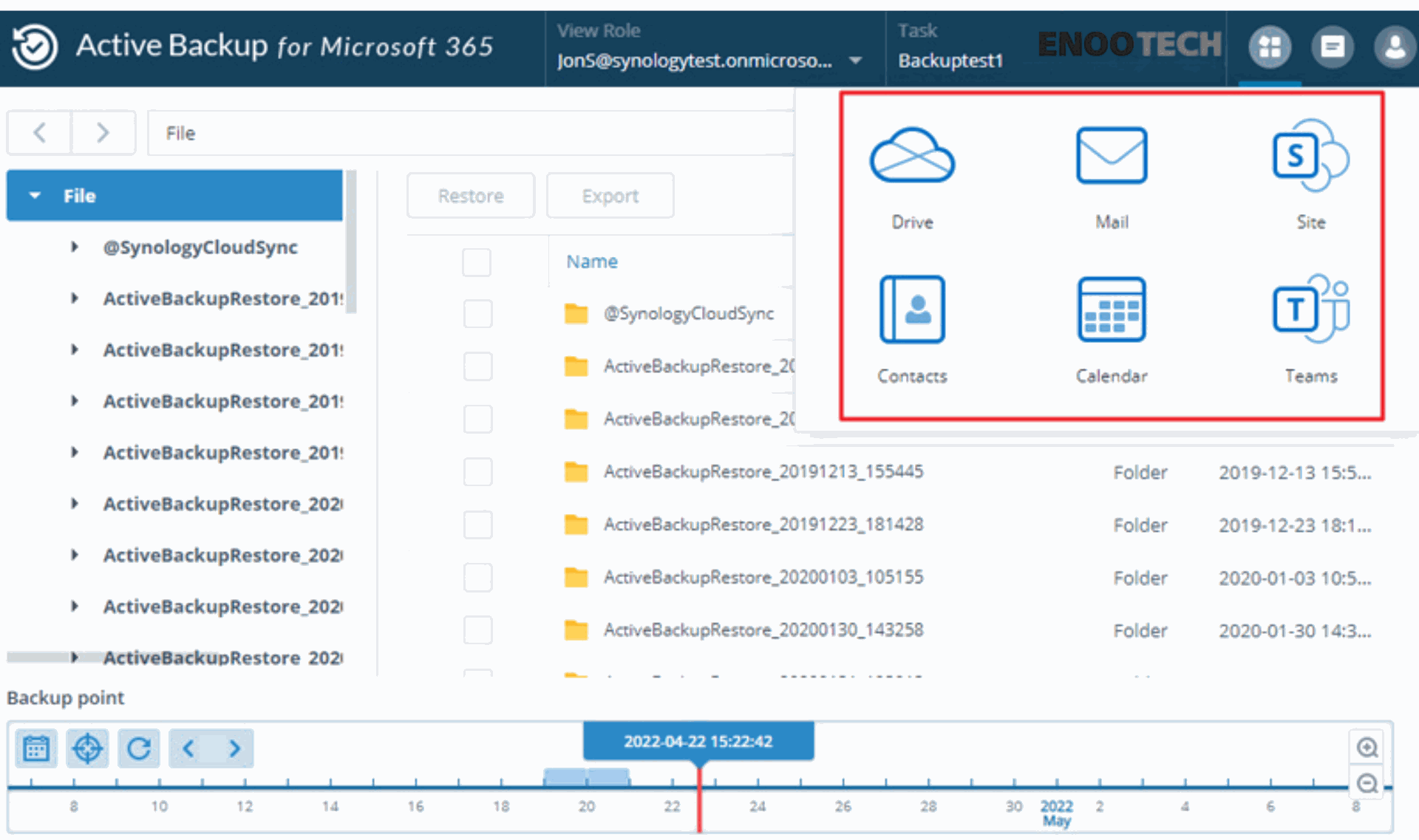 Cài đặt Active Backup for Microsoft 365 trên NAS Synology chi tiết A-Z