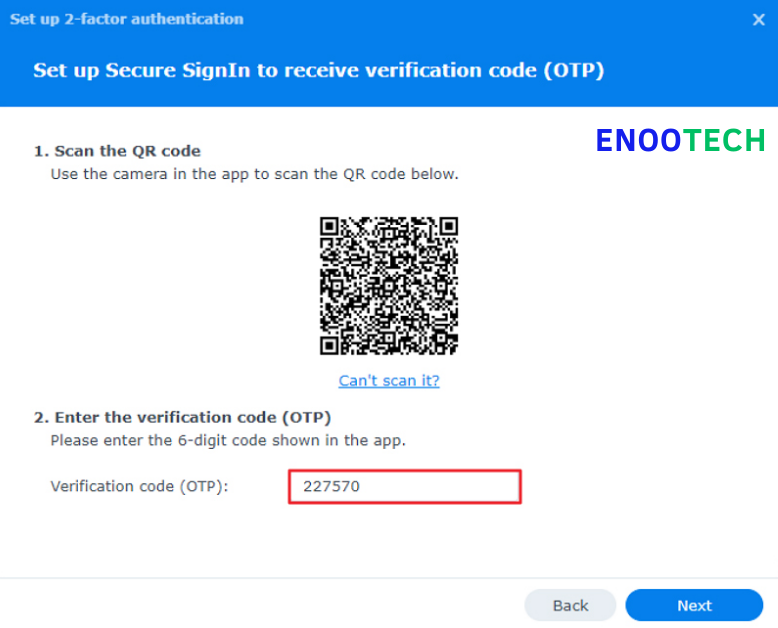 Hướng dẫn cài đặt Secure SignIn trên NAS Synology chi tiết A–Z