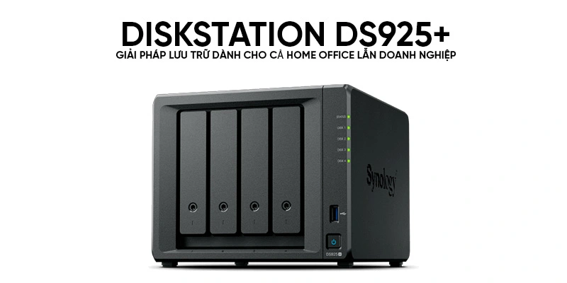 Thiết bị lưu trữ NAS Synology DS925+ 