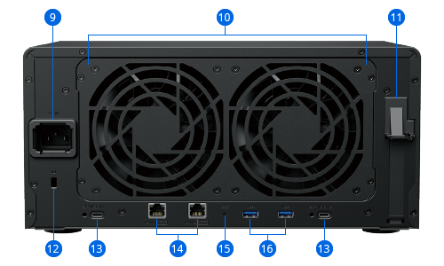 Thiết bị lưu trữ NAS Synology DS1825+ 