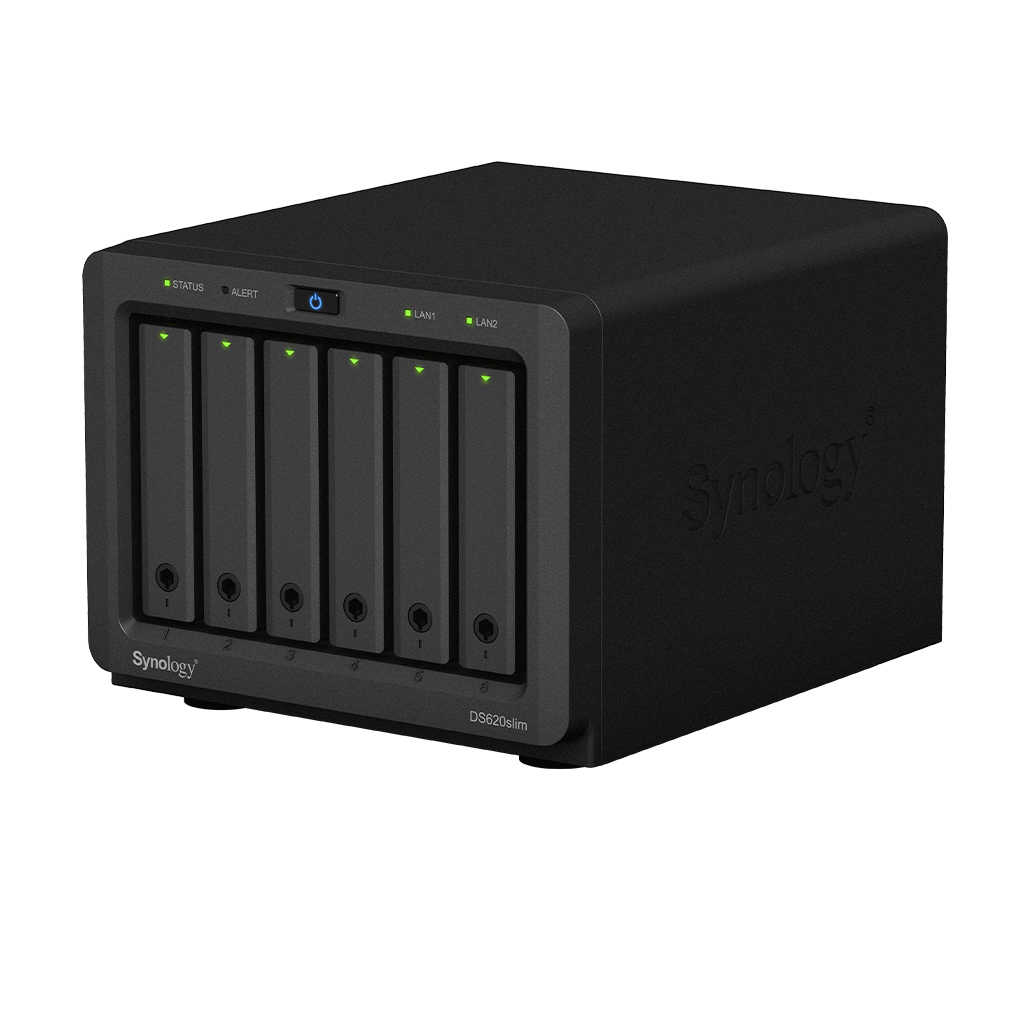 Thiết bị lưu trữ NAS Synology DS625slim